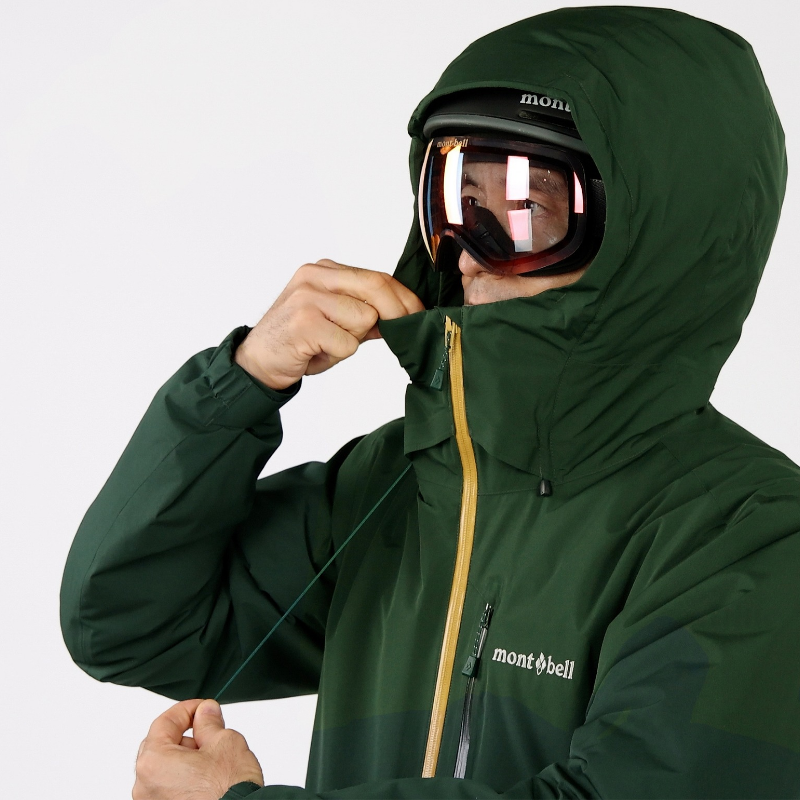 Montbell Alpine Clothing Men's Powder Glide Parka