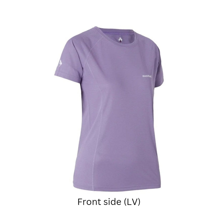 Montbell Women's Cool T - Outdoor Hiking Trekking Firstlayer