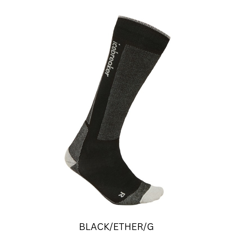 icebreaker Merino Men's Ski+ Light Cushion Over-The-Calf Socks