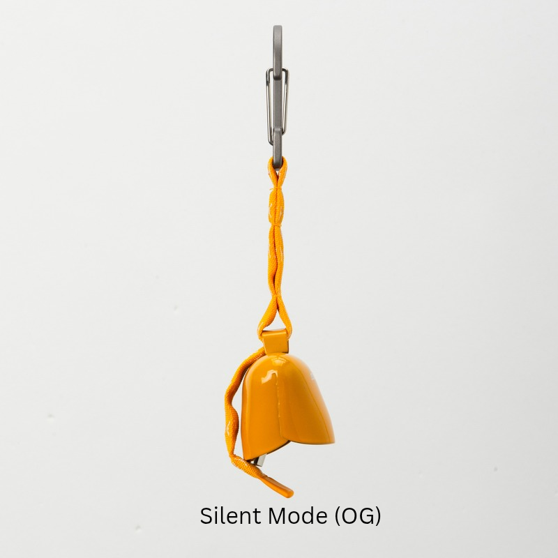 Montbell Square Trekking Bell with Silencer