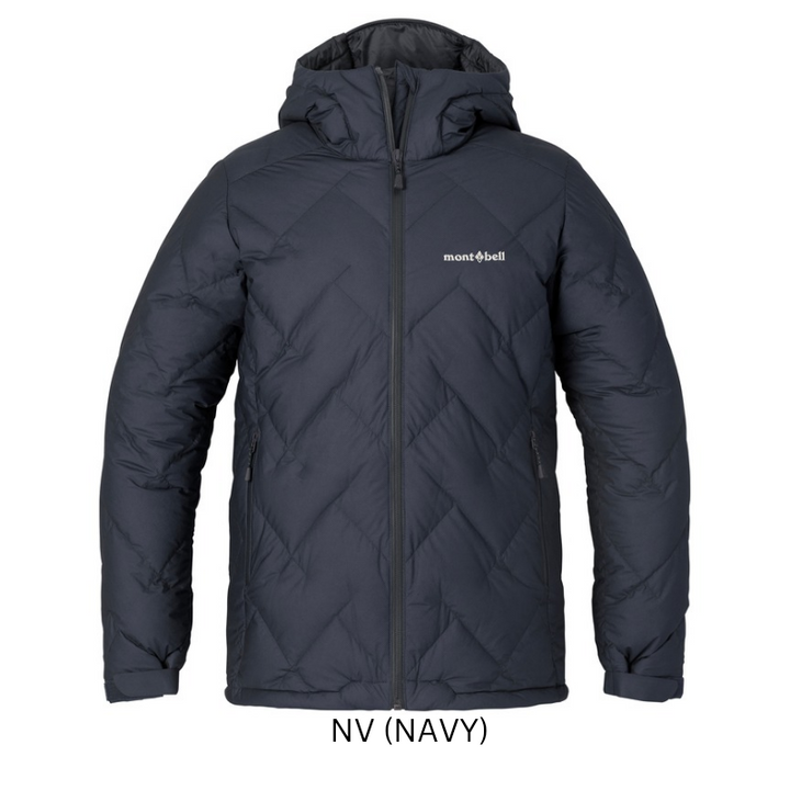 Montbell Down Jacket Women's Permafrost Light Down Parka With Hood - Super DRY-TEC