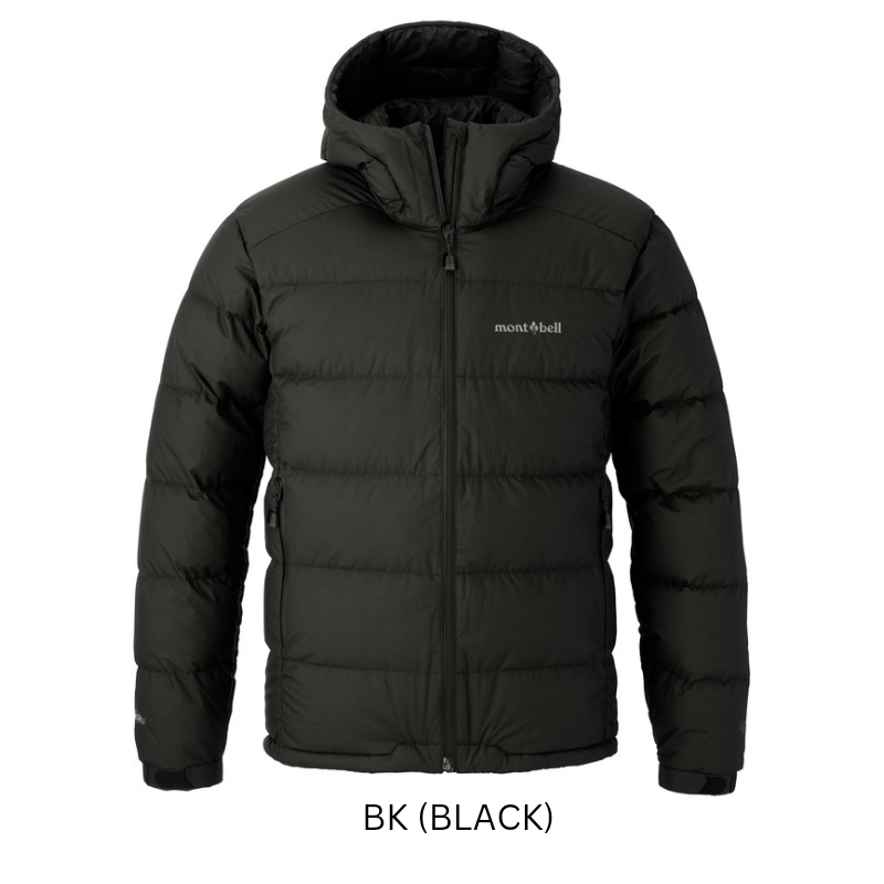 Montbell Down Jacket Men's Permafrost Light Down Parka With Hood - Super DRY-TEC