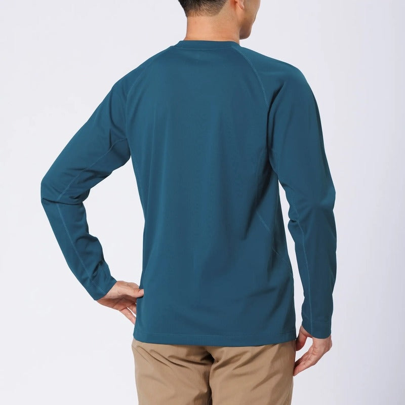 Montbell Men's Cool Light Long Sleeve T - Outdoor Hiking Trekking Firstlayer