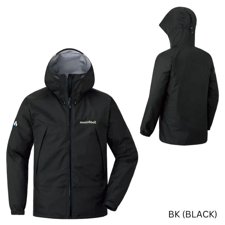 Montbell Rainwear Men's Thunder Pass Jacket 3-layer DRY-TEC - Black