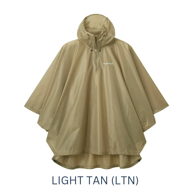 Montbell Rainwear Trekking Rain Poncho Unisex
