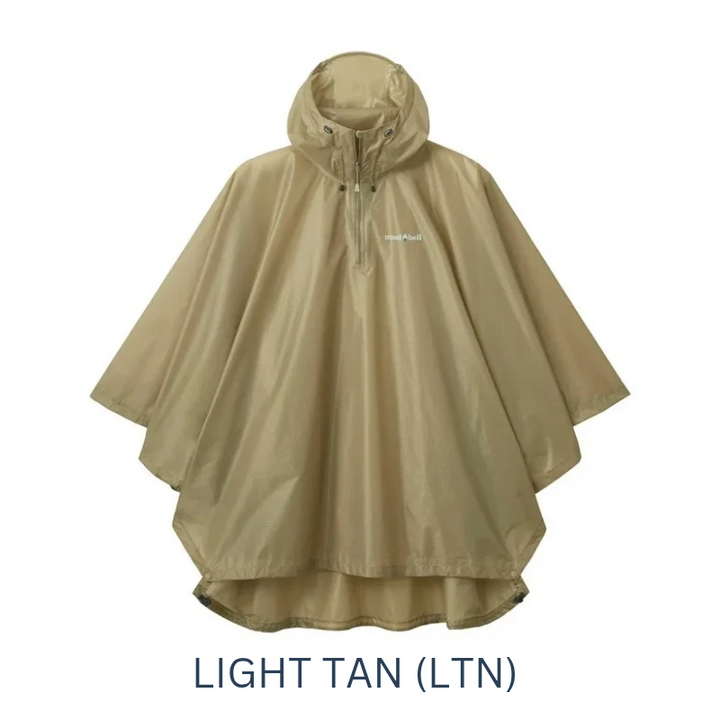 Montbell Rainwear Trekking Rain Poncho Unisex