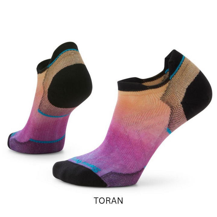 Smartwool Women's Run Zero Cushion Print Low Ankle Socks
