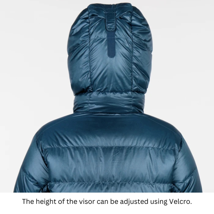 Montbell Down Jacket Women's Alpine Down Parka With Hood - 800 Fill