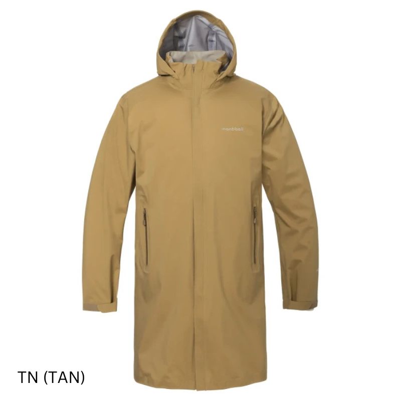 Montbell Rainwear Men's Rambler Rain Coat - 3-layer DRY-TEC