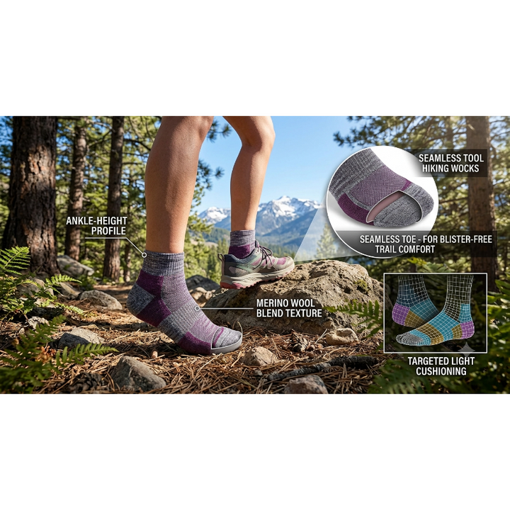 Smartwool Women's Hike Light Cushion Ankle Socks