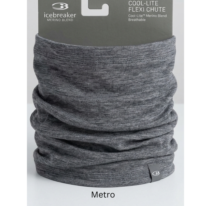icebreaker Merino Neckwarmer & Beanie Unisex Flexi Chute Cool Lite One Size