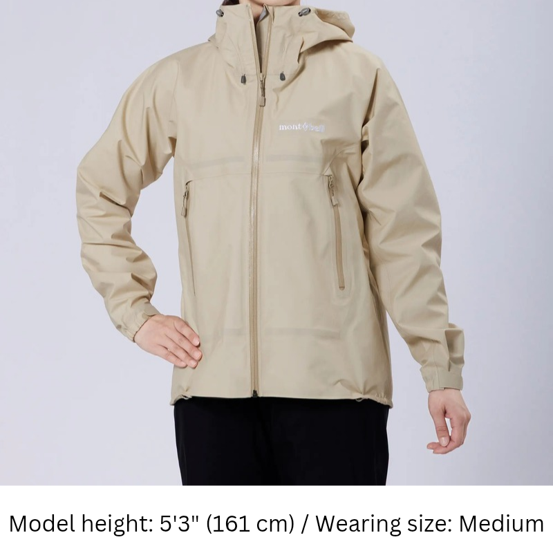 Montbell Rainwear Women's Storm Cruiser Jacket SUPER DRY-TEC K-Mono CUT