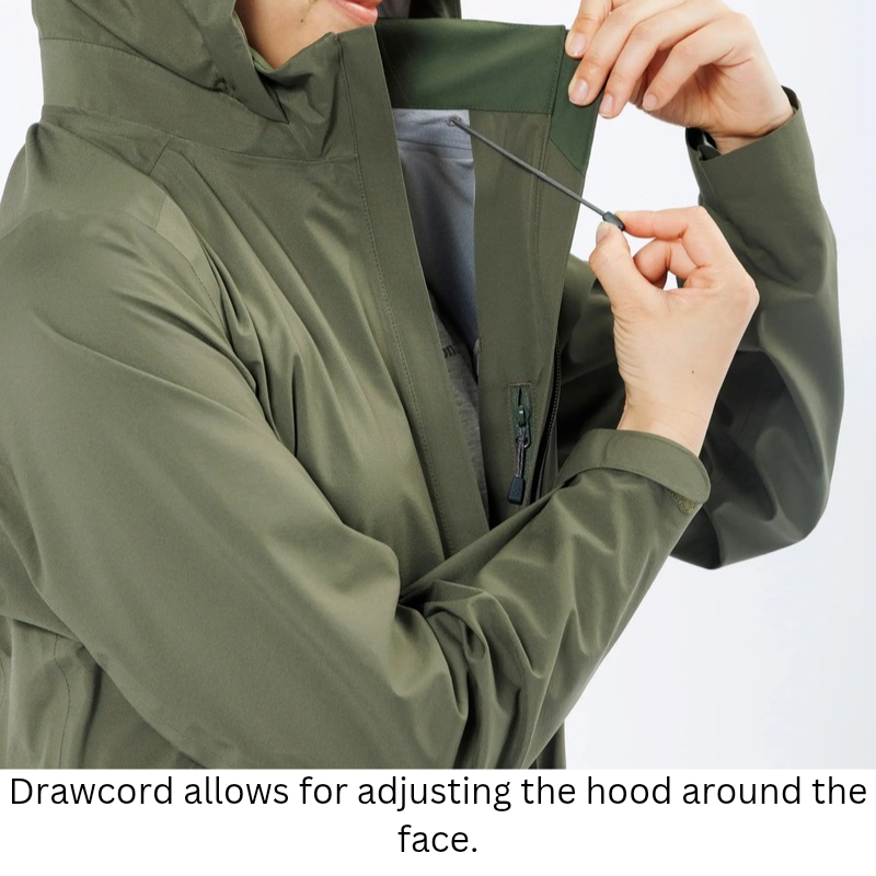 Montbell Rainwear Women's Rambler Rain Coat - 3-layer DRY-TEC