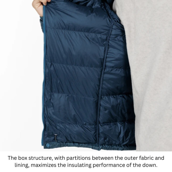 Montbell Down Jacket Men's Alpine Down Parka With Hood - 800 Fill