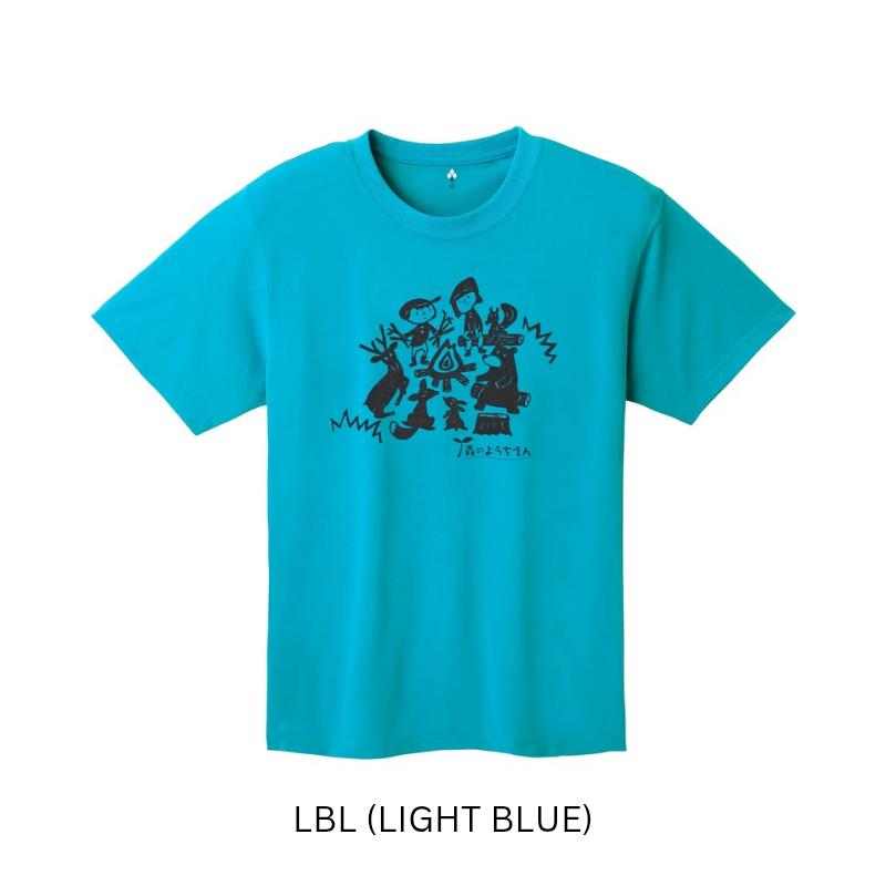 Montbell T-Shirt Unisex Wickron T Forest Kindergarten #2