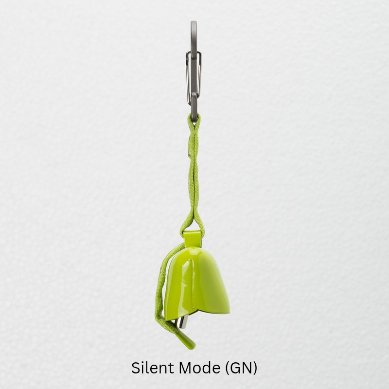 Montbell Square Trekking Bell with Silencer