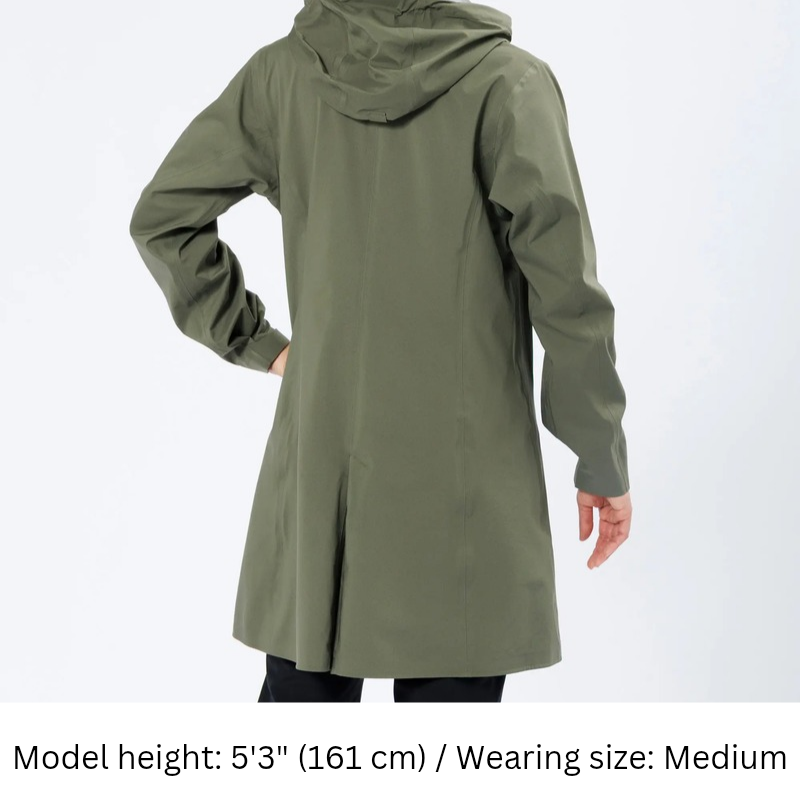 Montbell Rainwear Women's Rambler Rain Coat - 3-layer DRY-TEC