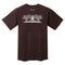 Montbell T-Shirt Unisex Pear Skin Cotton T Forest Gathering - Wine Red