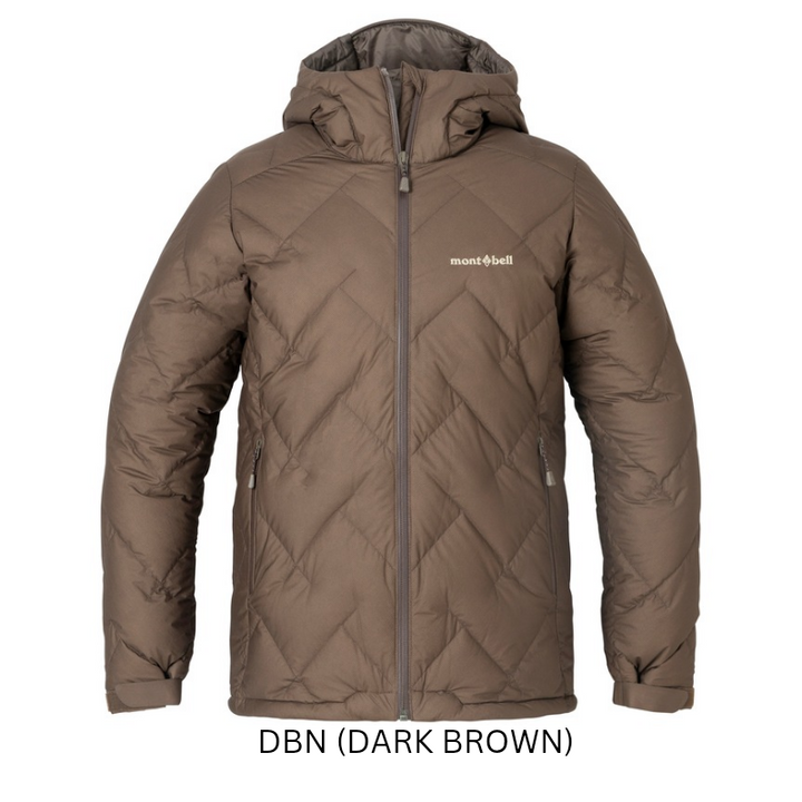 Montbell Down Jacket Women's Permafrost Light Down Parka With Hood - Super DRY-TEC