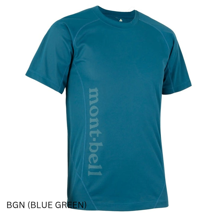 Montbell Men's Cool Light T - Outdoor Hiking Trekking Firstlayer