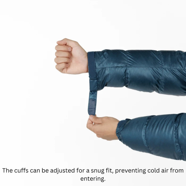 Montbell Down Jacket Men's Alpine Down Parka With Hood - 800 Fill