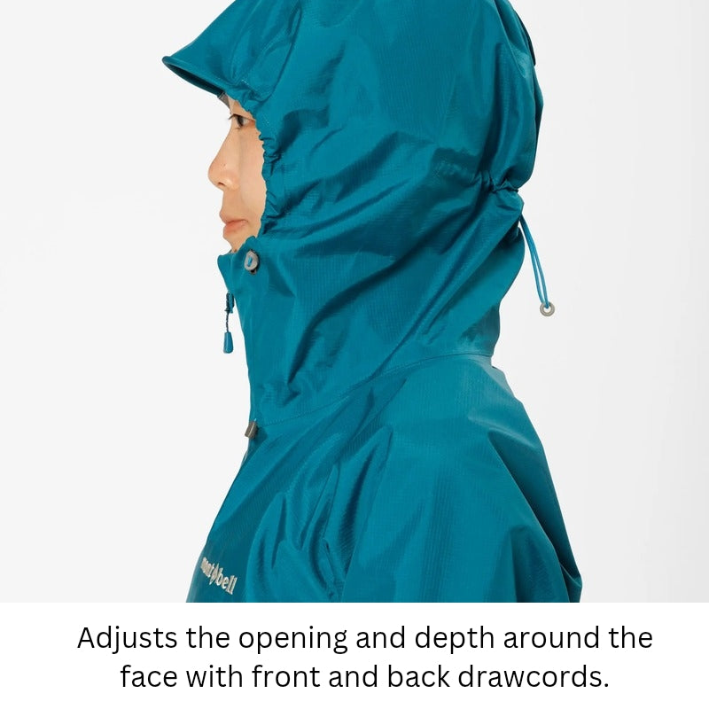 Montbell Rainwear Women's Rain Trekker Jacket 3-Layer GORE-TEX®