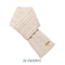 Montbell Cable Knit Short Scarf Unisex
