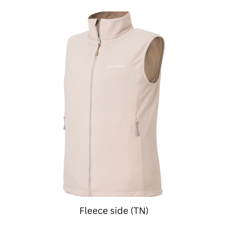Montbell Thermal Women's Chameece Reversible Vest - Outdoor Winter Midlayer