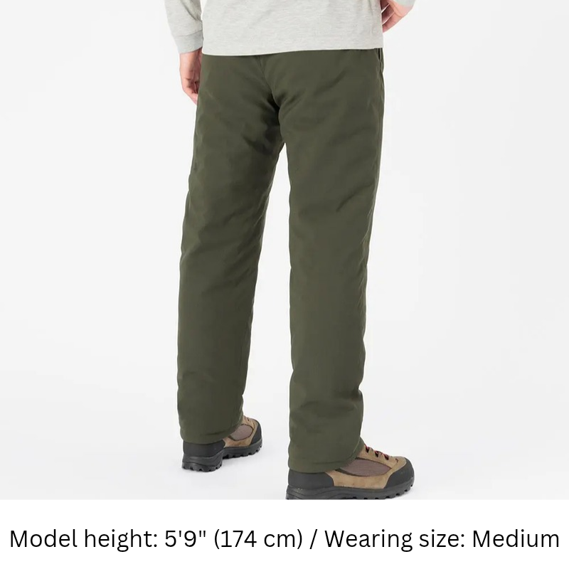 Montbell Pants Men's Insulated O.D. Pants