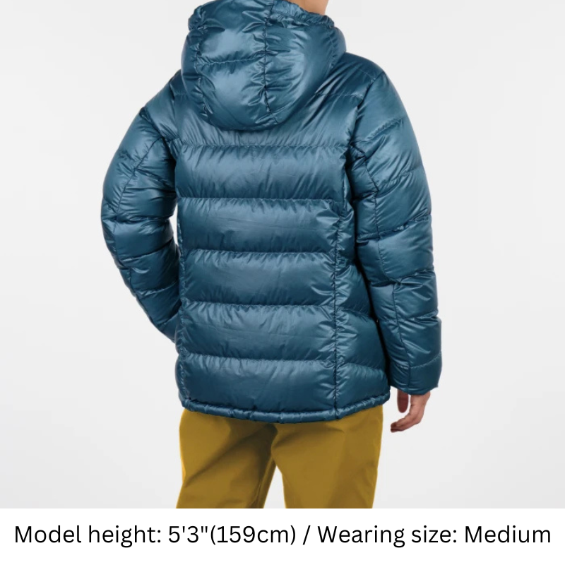 Montbell Down Jacket Women's Alpine Down Parka With Hood - 800 Fill