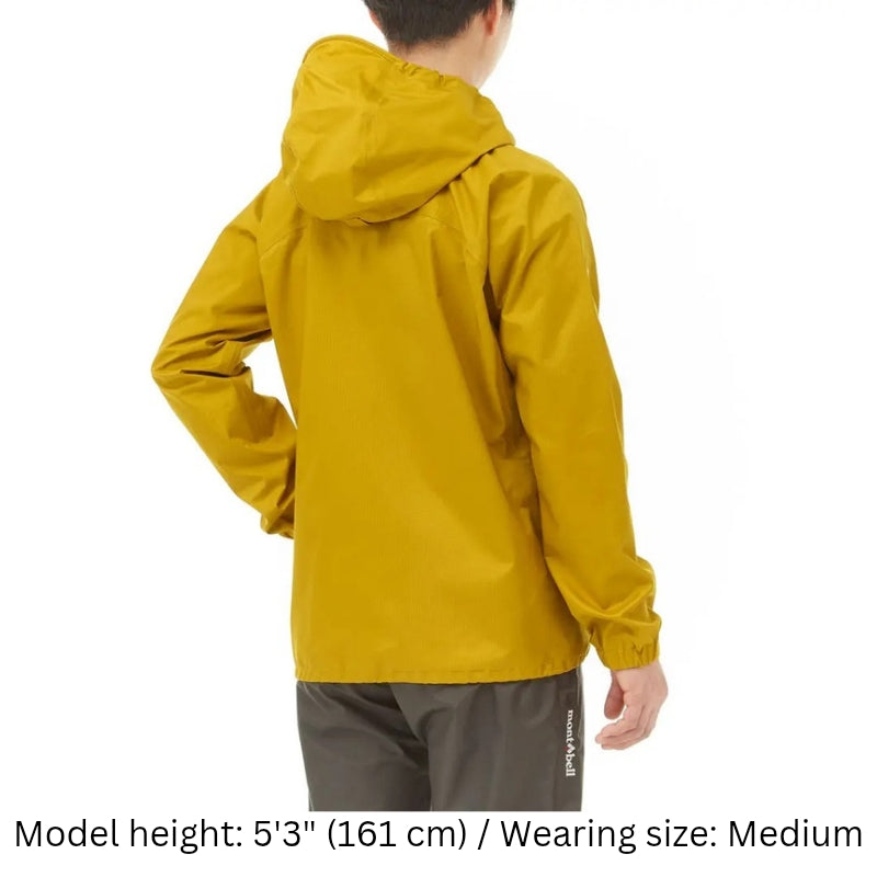 Montbell Rainwear Women's Thunder Pass Jacket 3-layer DRY-TEC - IVORY/OFF WHITE