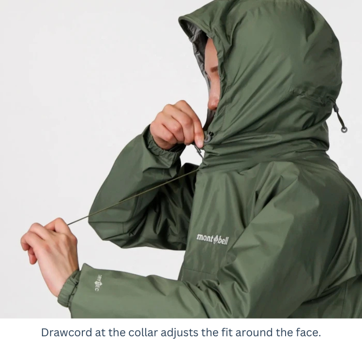 Montbell Rainwear Women's  Rain Hiker Jacket