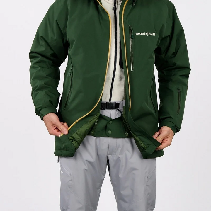 Montbell Alpine Clothing Men's Powder Glide Parka