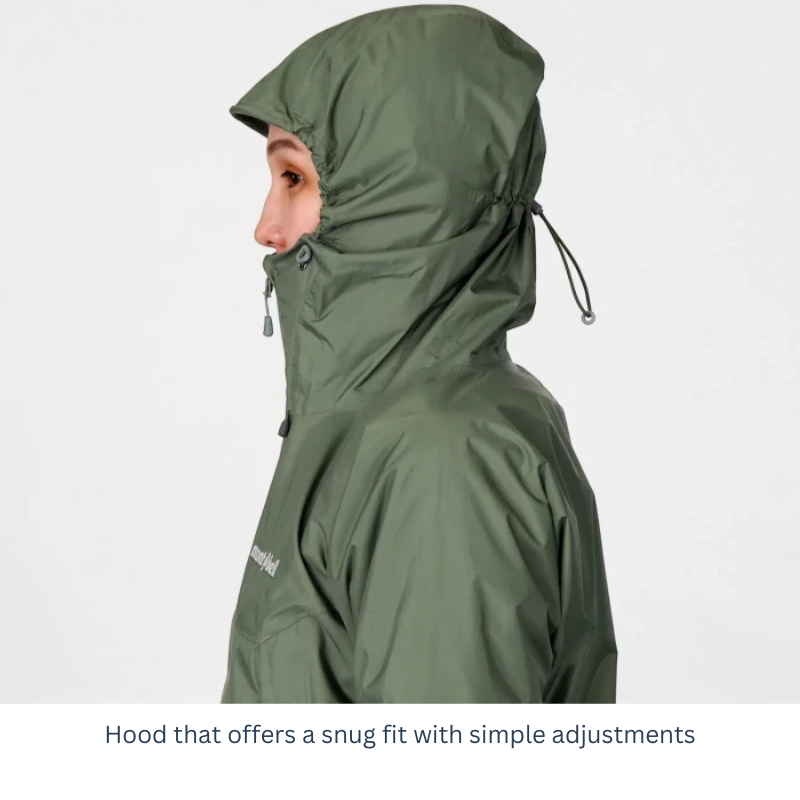 Montbell Rainwear Women's  Rain Hiker Jacket
