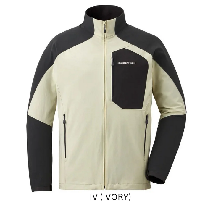 Montbell Soft Shell Roche Jacket Unisex - Wind resistance Water repellent