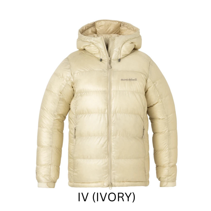 Montbell Down Jacket Women's Alpine Down Parka With Hood - 800 Fill