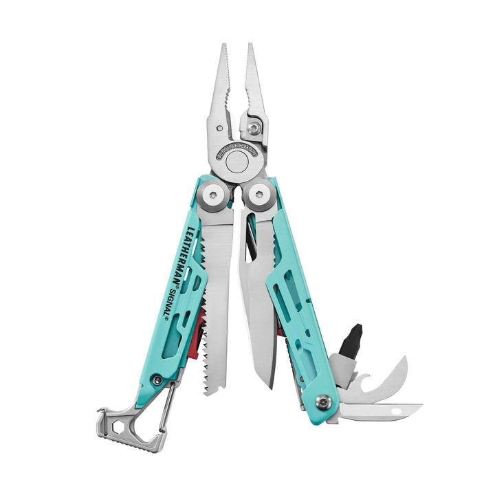 Leatherman Signal in Aqua Silver — Singapore | X-Boundaries