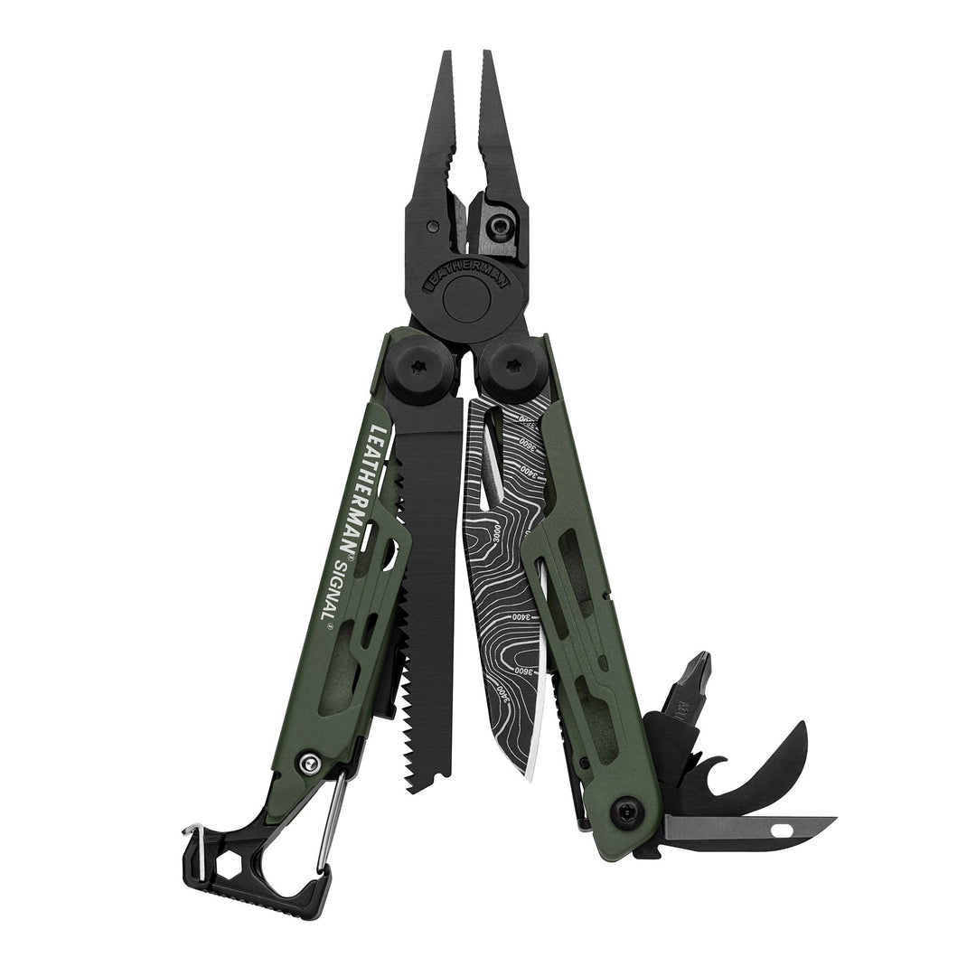 Leatherman Signal in Green Topo — Singapore | X-Boundaries