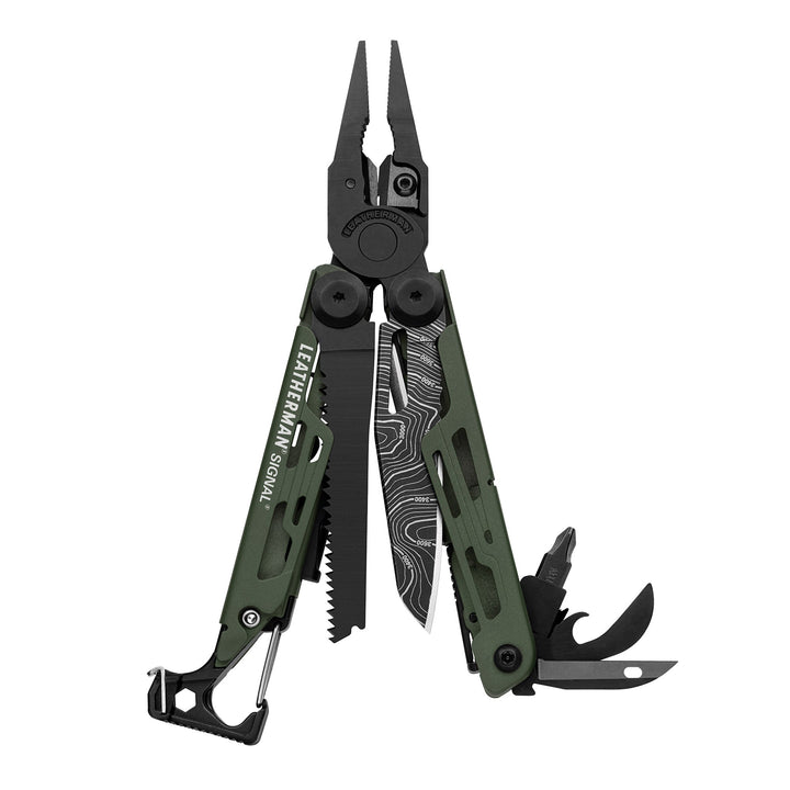 Leatherman Signal in Green Topo — Singapore | X-Boundaries
