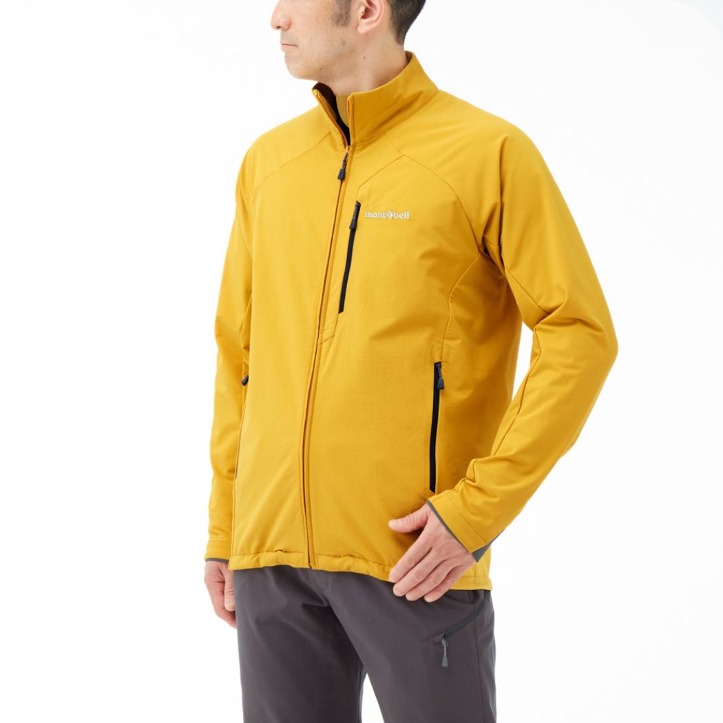 Montbell Soft Shell Men's CLIMAPRO 200 - Wind resistance Water repellent