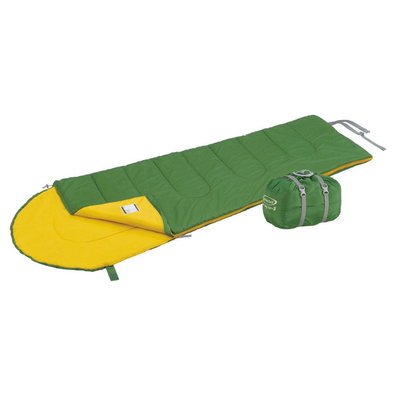 Montbell Kids' Sleeping Bag Hollow Bag #3 - Outdoor Camping Hiking Backpacking Trail Travel Cold Weather Winter Climate