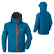 Montbell Rainwear Men's Torrent Flier Jacket Waterproof GORE-TEX - Blue Acide Red Brick