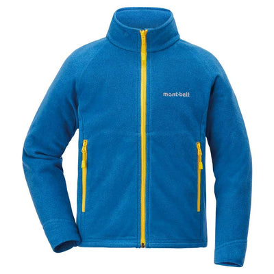 Montbell Fleece Jacket Kids' Unisex Chameece - Outdoor Wind Resistant Quick Wicking Breathable