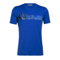 Icebreaker T-Shirt Men's Tech Lite Short Sleeve Crewe Mont Blanc Moir