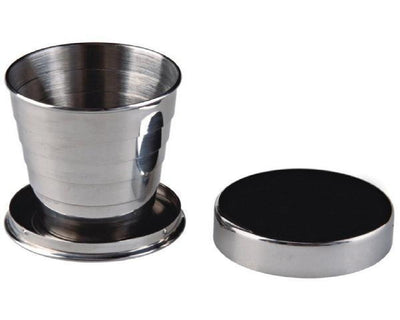 ACECAMP 1528 OUTDOOR CAMPING COLLAPSIBLE CUP 150 ML Portable Stainless Steel
