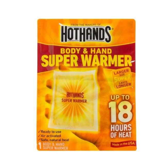 HotHands Body & Hand Super Warmers - Up to 18 hours - Winter Cold Weather:  10 Packs
