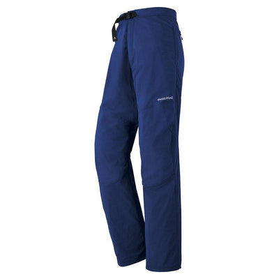 Montbell Men's Outdoor Hiking Pants Sunny Side - Camping Water Resistant Trekking Zipper Pocket