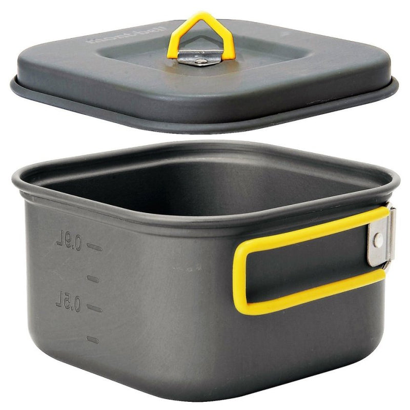 Montbell Cooking Set Alpine Cooker Square 13 - Outdoor Backpacking Camping Hiking