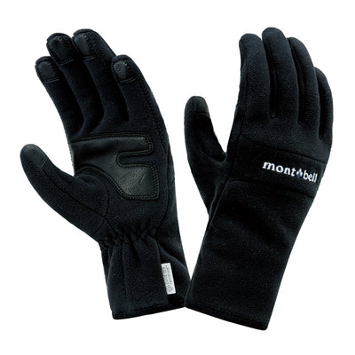 Montbell Men's Windstopper Thermal Gloves - Winter Outdoor Trekking Touchscreen Compatible
