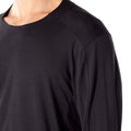 icebreaker Merino T-Shirt Men's Nature Dye Galen Long Sleeve Crewe - Indigo Tannin